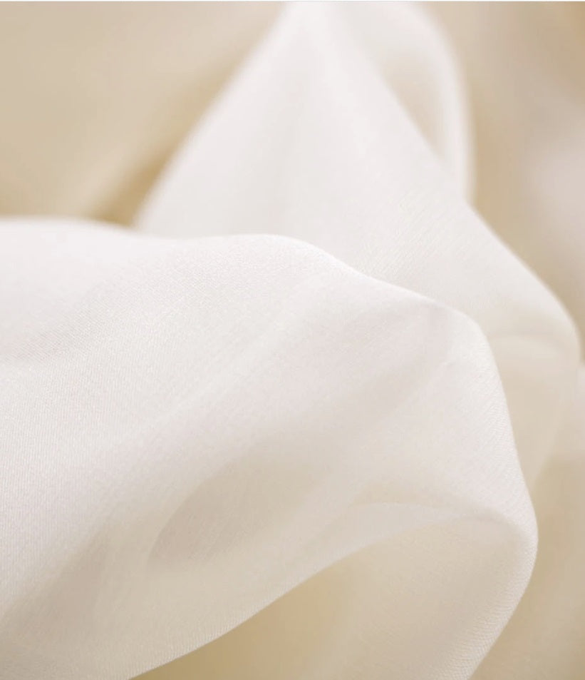 Custom silk chiffon scarf for Alina