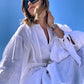 Robe longue en lin Cloud