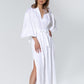 Robe longue en lin Cloud