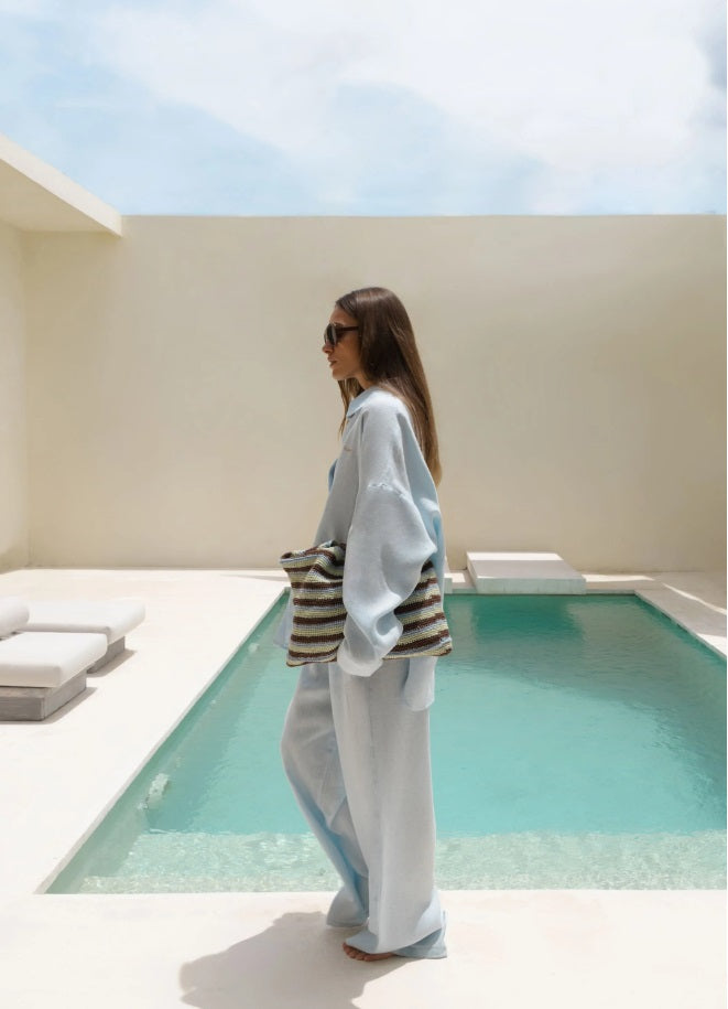 Natural Linen Set – Shirt & Trousers