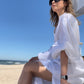 Robe longue en lin Cloud