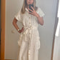 Robe longue en lin JEANS