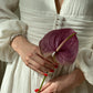 Elegant cream muslin maxi dress