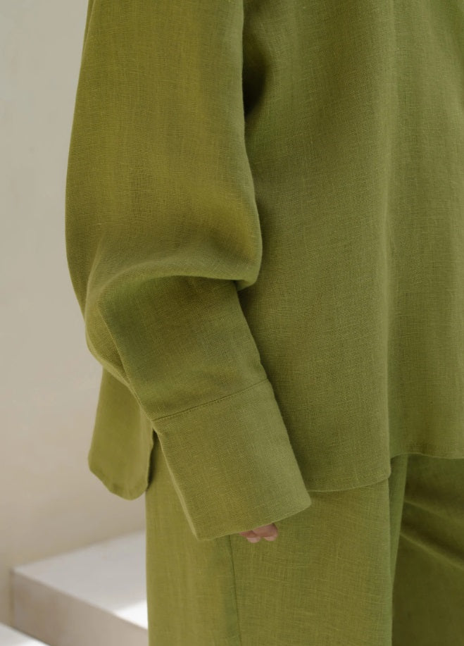 Natural Linen Set – Shirt & Trousers