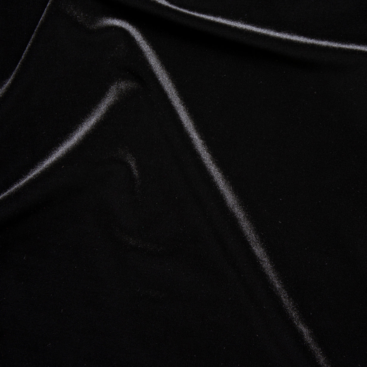 Brown Velvet Long Sleeve Midi Dress - Square Neck