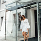 Robe en lin kimono