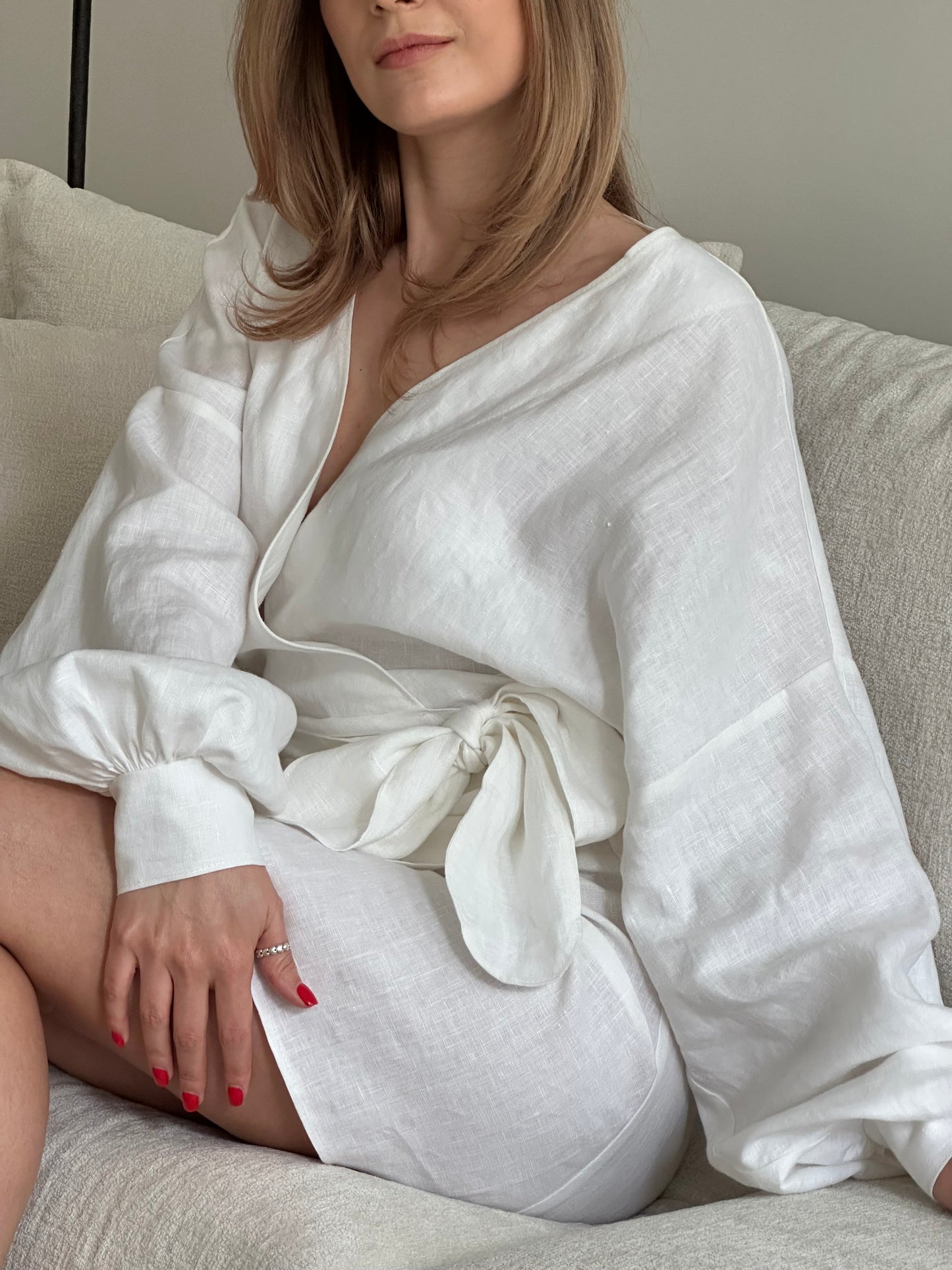 Kimono Linen dress