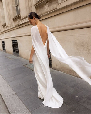 Silk chiffon scarf