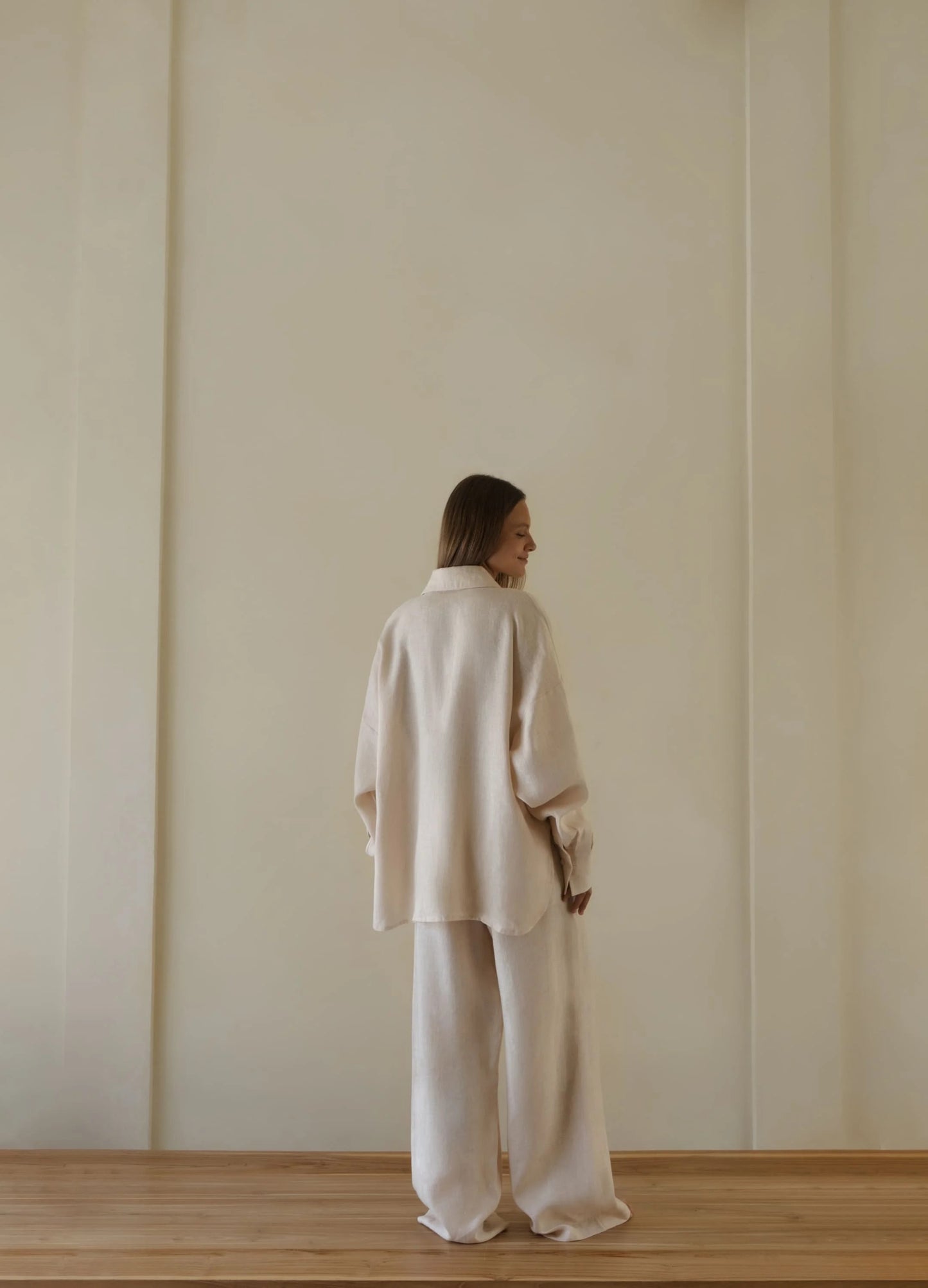 Linen Outfit for Women –  Shirt & Trousers