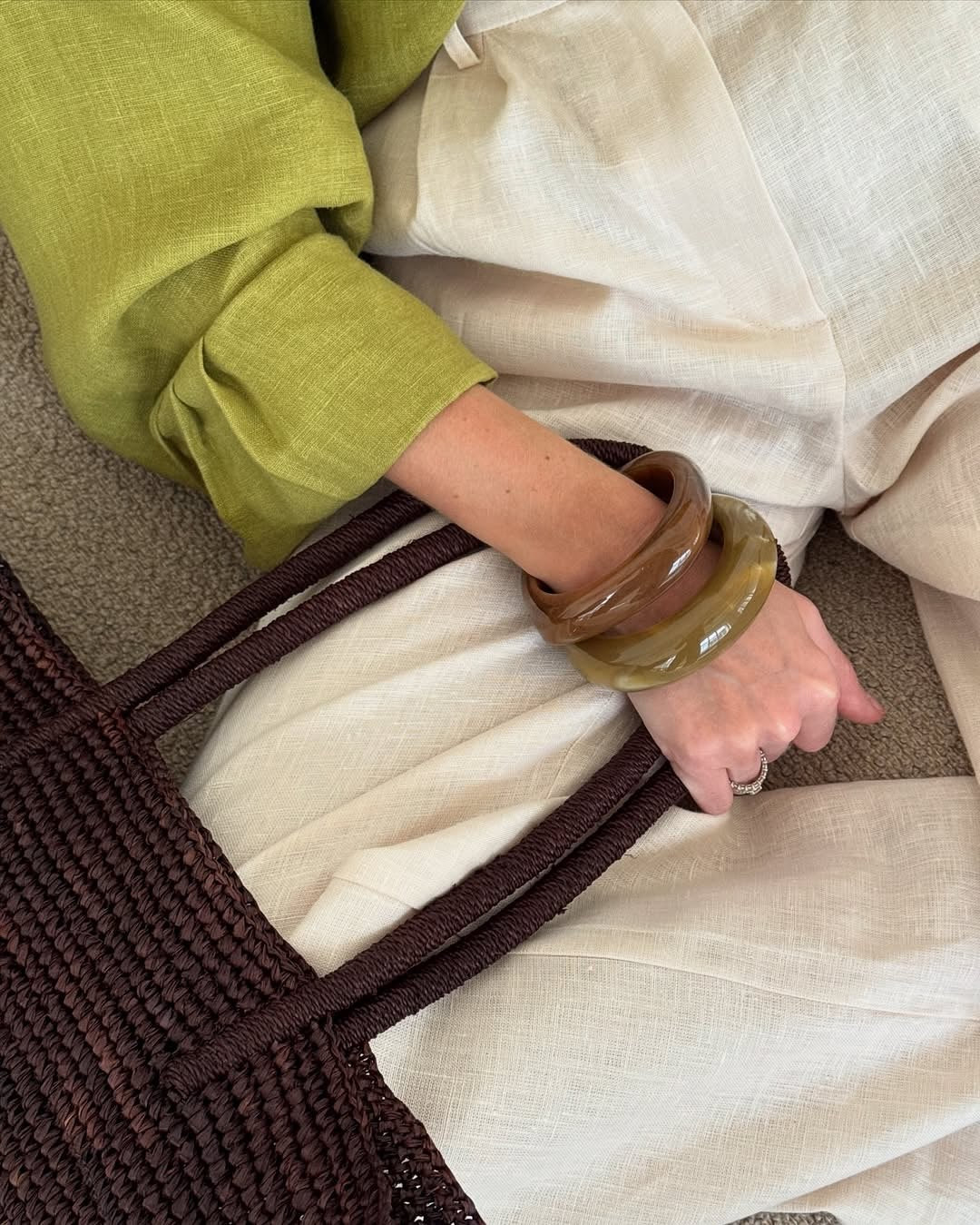 Natural Linen Set – Shirt & Trousers