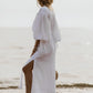 Robe longue en lin Cloud