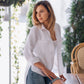 Chemise ample en lin