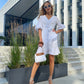 Midi wrap dress